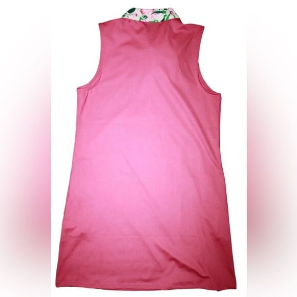 TOMMY BAHAMA NWT WOMENS PINK FLORAL COLLAR TENNIS GOLF DRESS SHORTS QUICK DRY - Picture 6 of 9